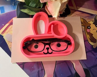 Cooky Inspired 3D Glasses Tray | K-Pop Desk Decor