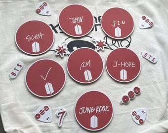 BTS  Arirang Inspired 3D  Coasters | K-Pop Coasters