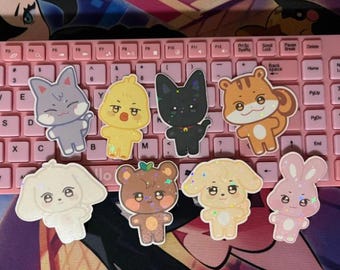 Aniteez Inspired Stickers B | Ateez | K-Pop Stickers