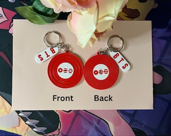 BTS Inspired  Arirang Vinyl Record  3D Keychain | K-Pop Keychain