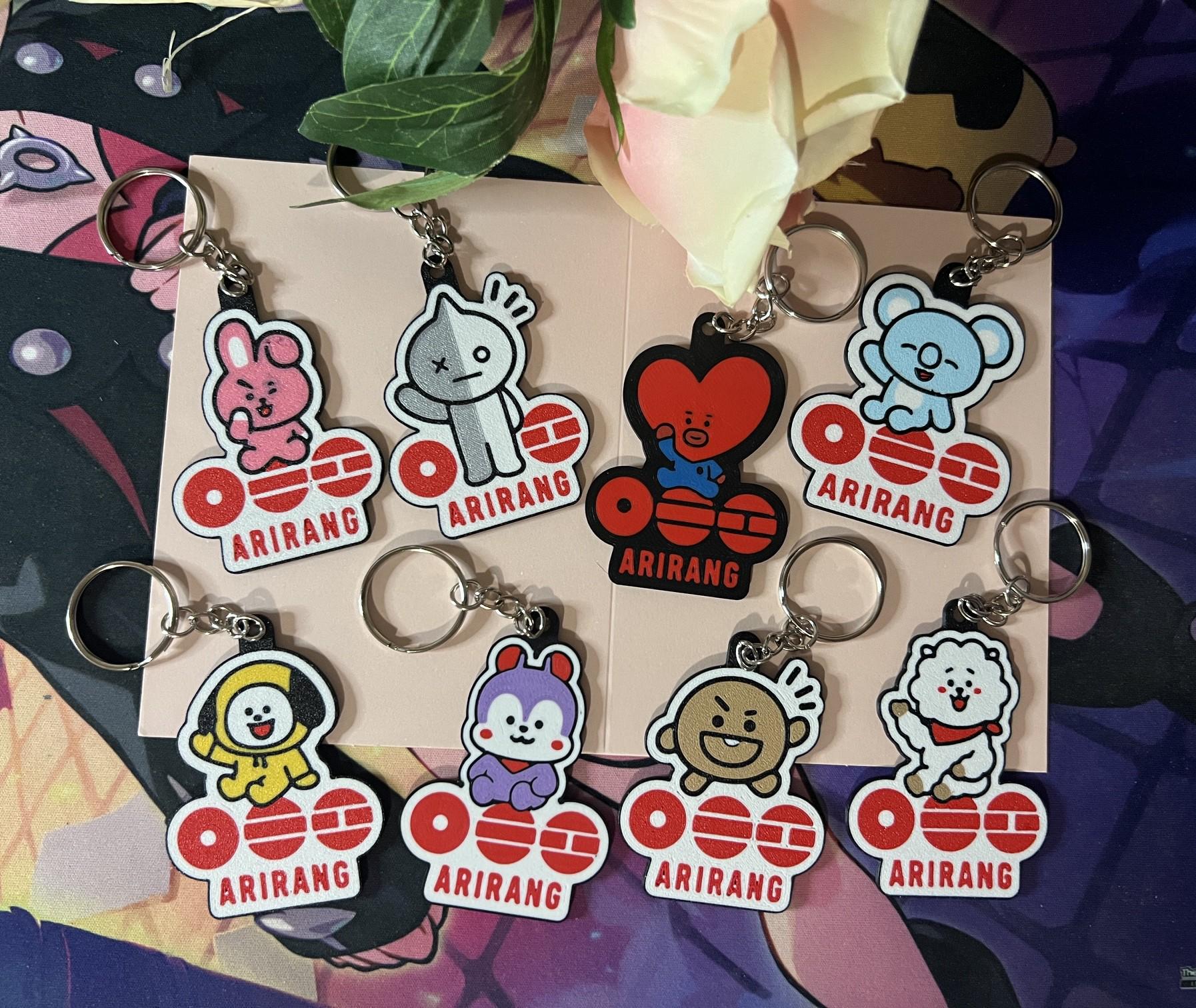 Bt21 Rj Bag Charm - Etsy
