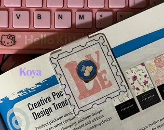 BT21 Inspired Stamp Magnetic Bookmarks | Love | K-Pop  Bookmarks