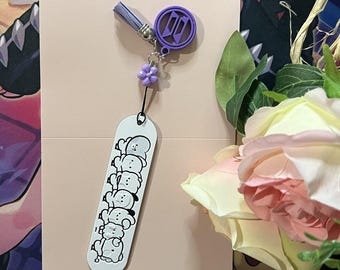 BT21 Inspired 3D Bookmark | K-Pop  Bookmark