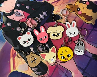 Skzoo Inspired 3D Keychains | Stray Kids | Stay Fairy | K-Pop  Keychains