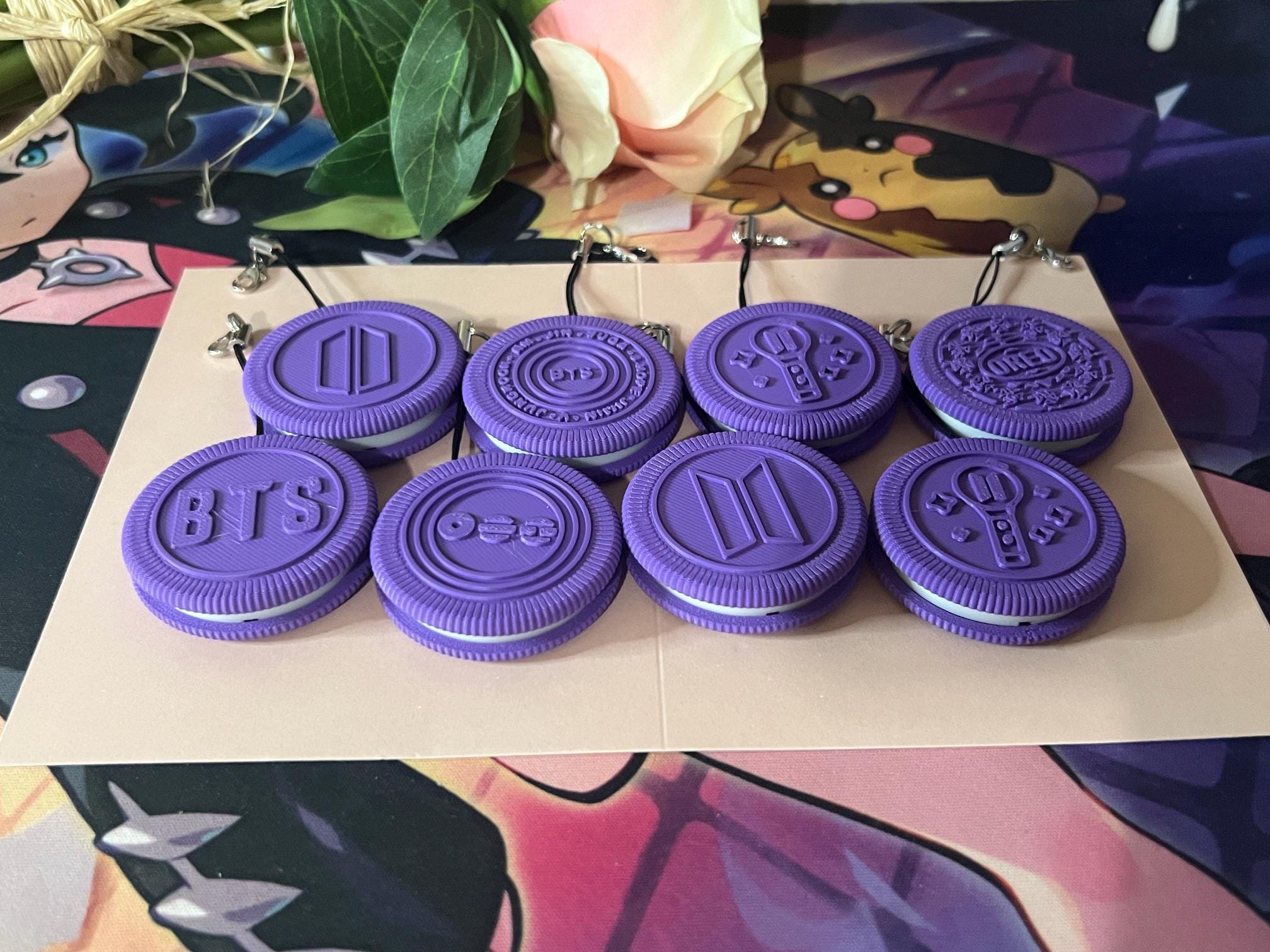 Bts Key Clicker Keychain - Etsy