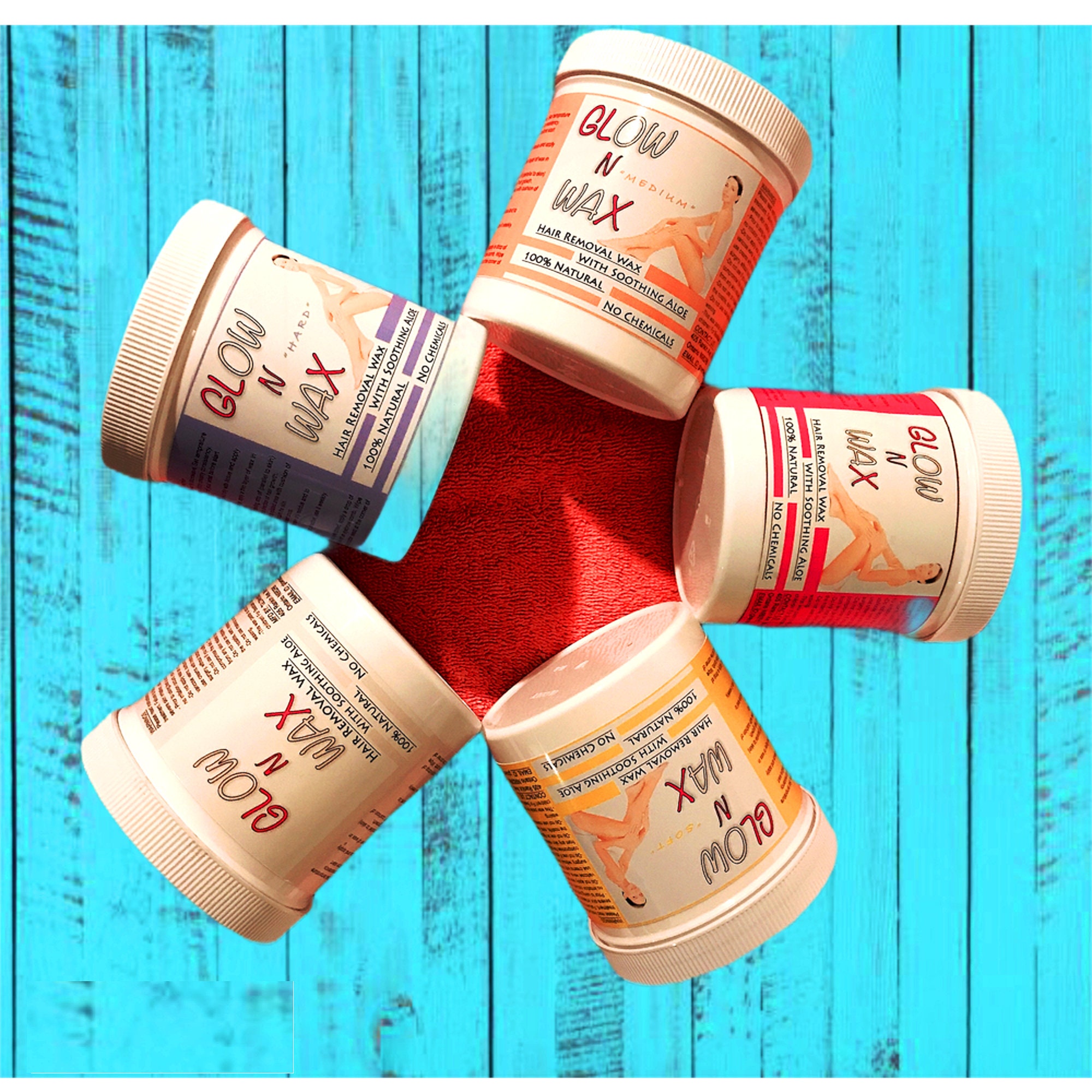 Bikini Firm Sugar Wax Hair Removal Body Wax Face Wax Sugaring Kit With