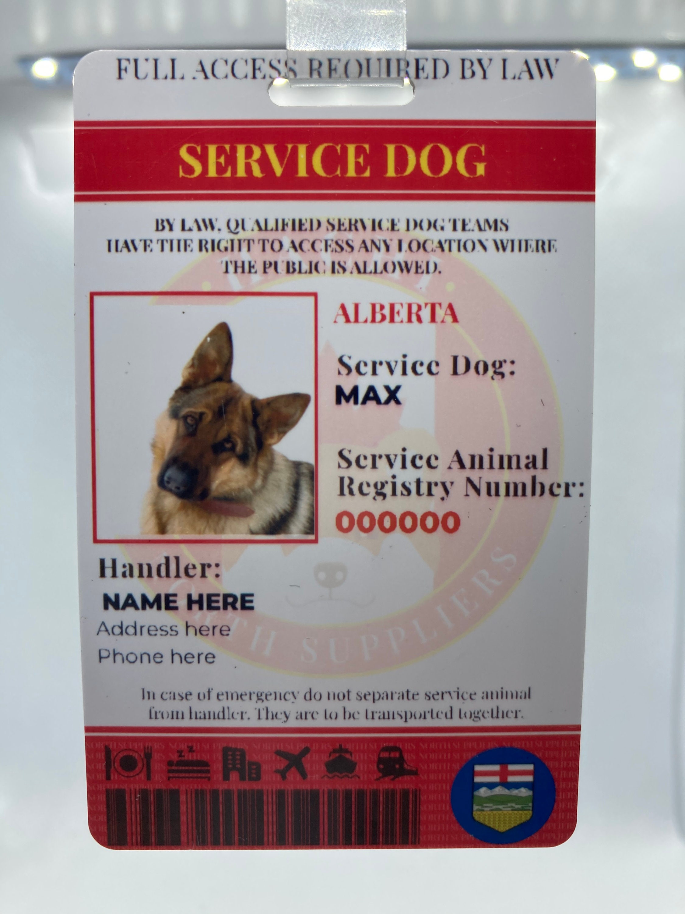 dog id plate
