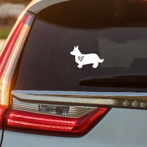 Corgi Car Window Decal | Vinyl Decal | Sticker | Dog