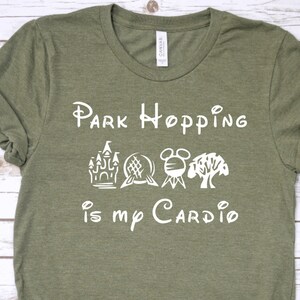Park Hopping Is My Cardio Retro Vintage Gift T-Shirt Park Hopping Is My Cardio Retro Vintage Gift T-Shirt