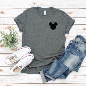Small Mickey Logo Unisex T-Shirt Kids Sizes | Family Vacation Shirt