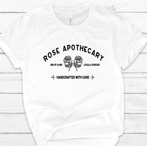 Rose Apothecary T Shirt | Etsy