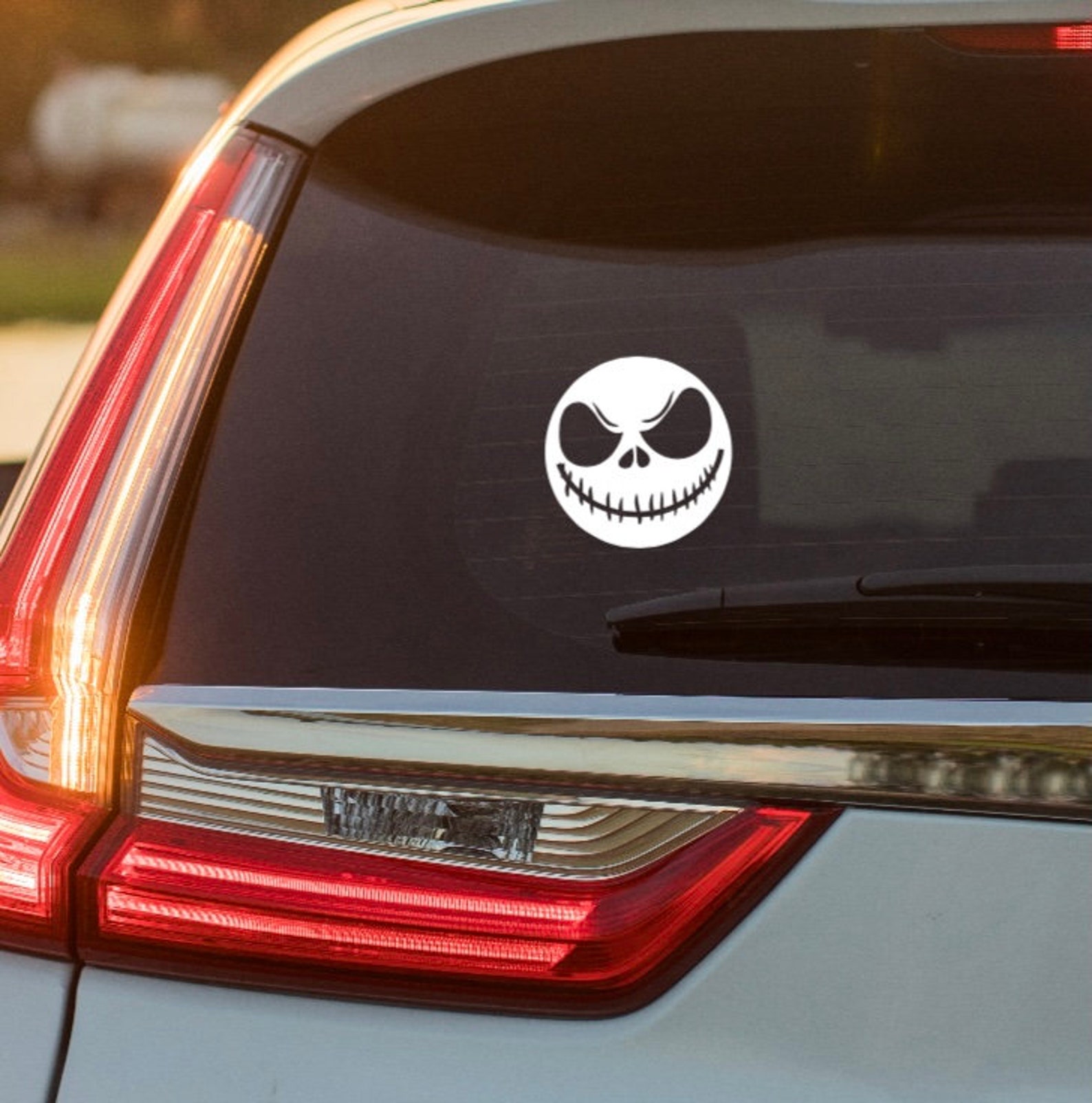 Jack Skellington Car Decal Window Sticker GiftYeti Decal Etsy