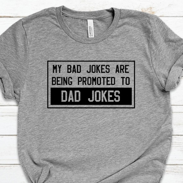 Dad Jokes T-Shirt | Pregnancy Announcement | Expecting | Baby Announcement | Customizable