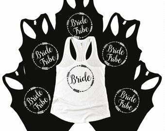 Bachelorette Tank Tops | Bride to be| Brides Tribe| Wedding Party | Women&#39;s Tank Top