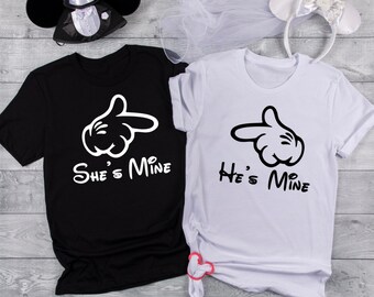 He’s Mine/She’s Mine Disney Couple Shirts Disney Shirts 2020 (Sold Separately)