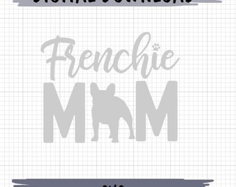 Frenchie Mutter SVG | Schnittdatei | ClipArt | kommerzielle Nutzung