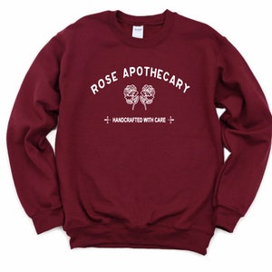 RosenHalsausschnitt | Erwachsene Unisex Crew Neck Sweatshirt