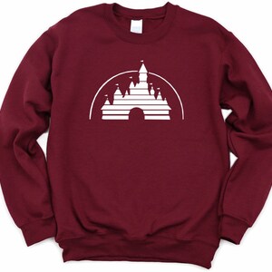 Castle Crew Neck | Adult Unisex Crew Neck Sweatshirt