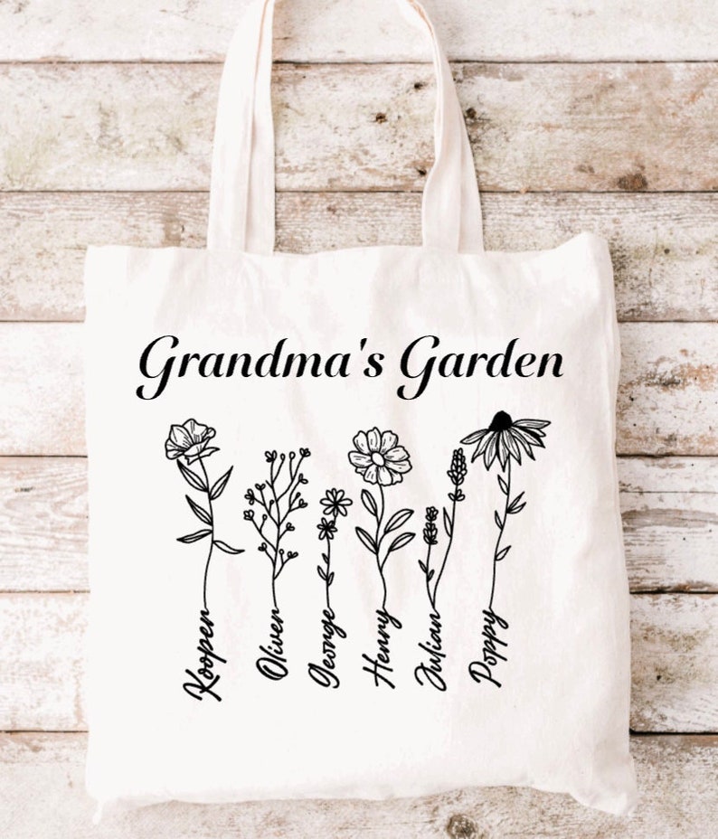 CafePress "When A Baby Is Born, So Is A Grandmother" Natural Canvas Tote Bag - Reusable Shopping Bag - View #10