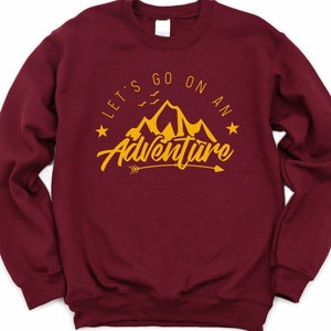 Adventure Crew Neck | Adult Unisex Crew Neck Sweatshirt