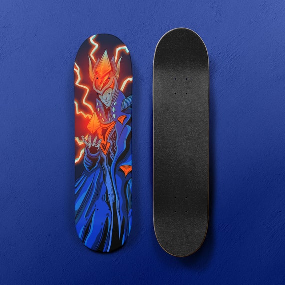 Polymorph Loki Norse God Skateboard Deck Norse Mythology Etsy Australia