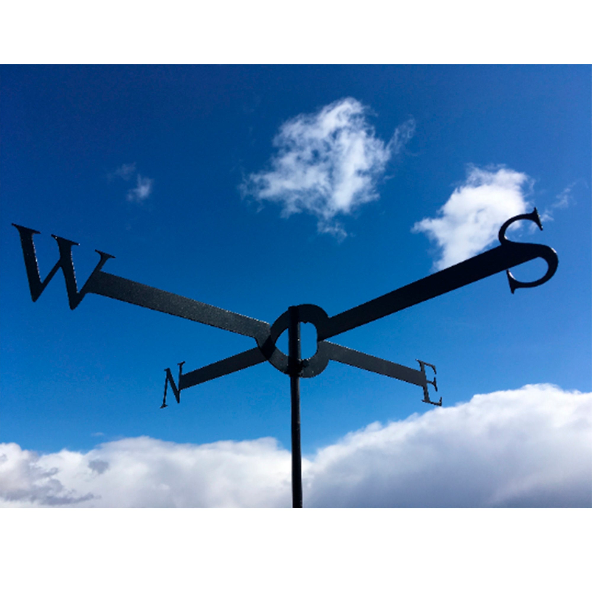 Windvaan decoratie, windvaan met dieren silhouet ornament metalen windvaan voor buiten dak tuin montage tuin decoratie windvaan windhaan-wind richtingaanwijzer tuin paal kunst(Performer