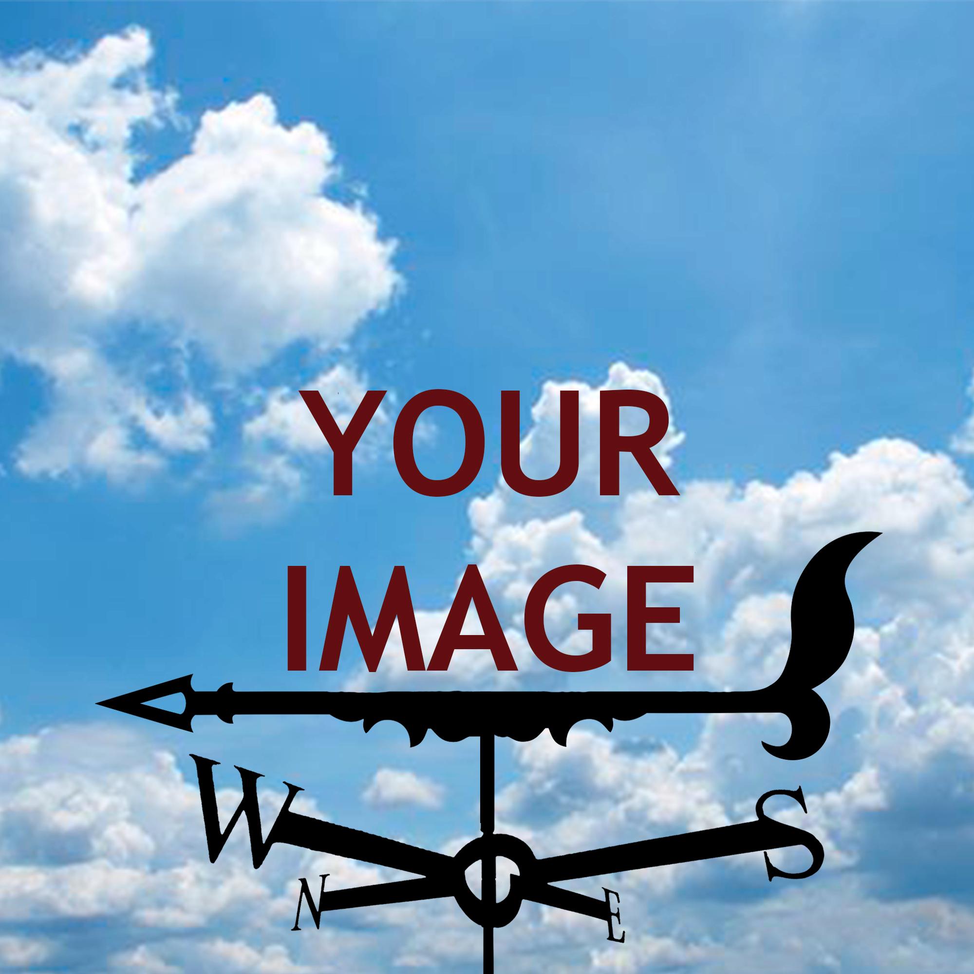 CUSTOMIZED Metal Roof Weathervane/ Customized Metal Roof decor/ Metal plasmacut