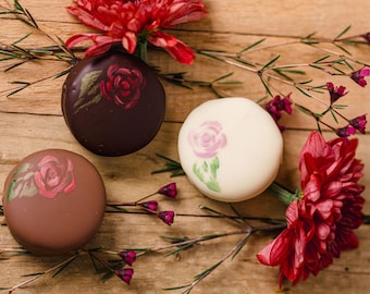 Fluerellos, Hand dipped in chocolate, Marshmallow, Mallomar, Cookies, (100% Gluten free and Celiac safe)