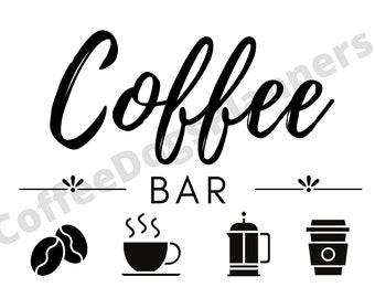 Download Coffee Bar Svg Etsy