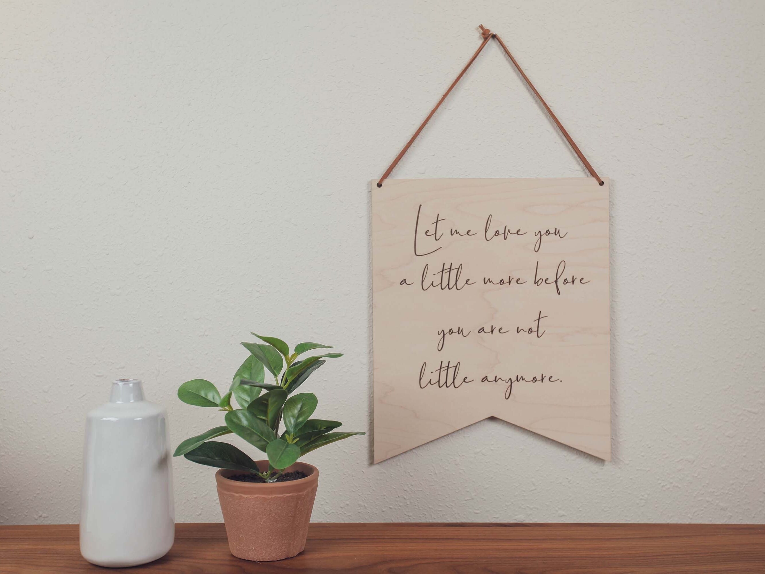 Wooden Nursery Sign | Nursery Decor | Boho Nursery Decor | Wooden Nur…