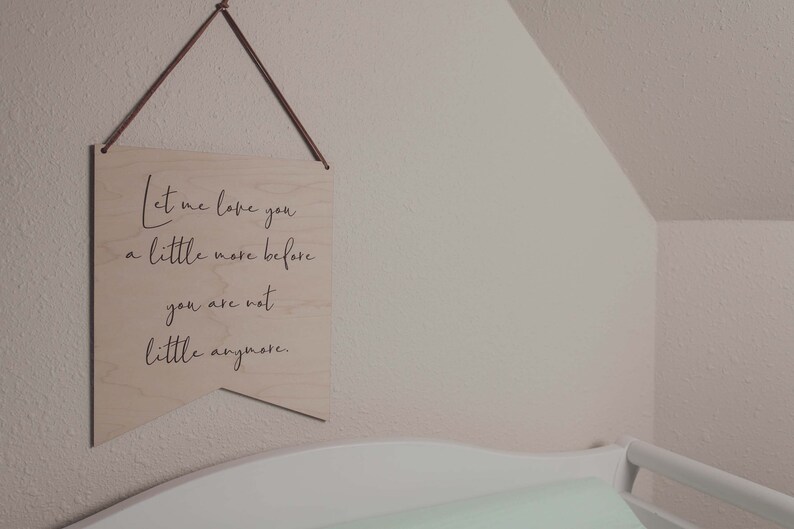 Wooden Nursery Sign Nursery Decor Boho Nursery Decor Etsy