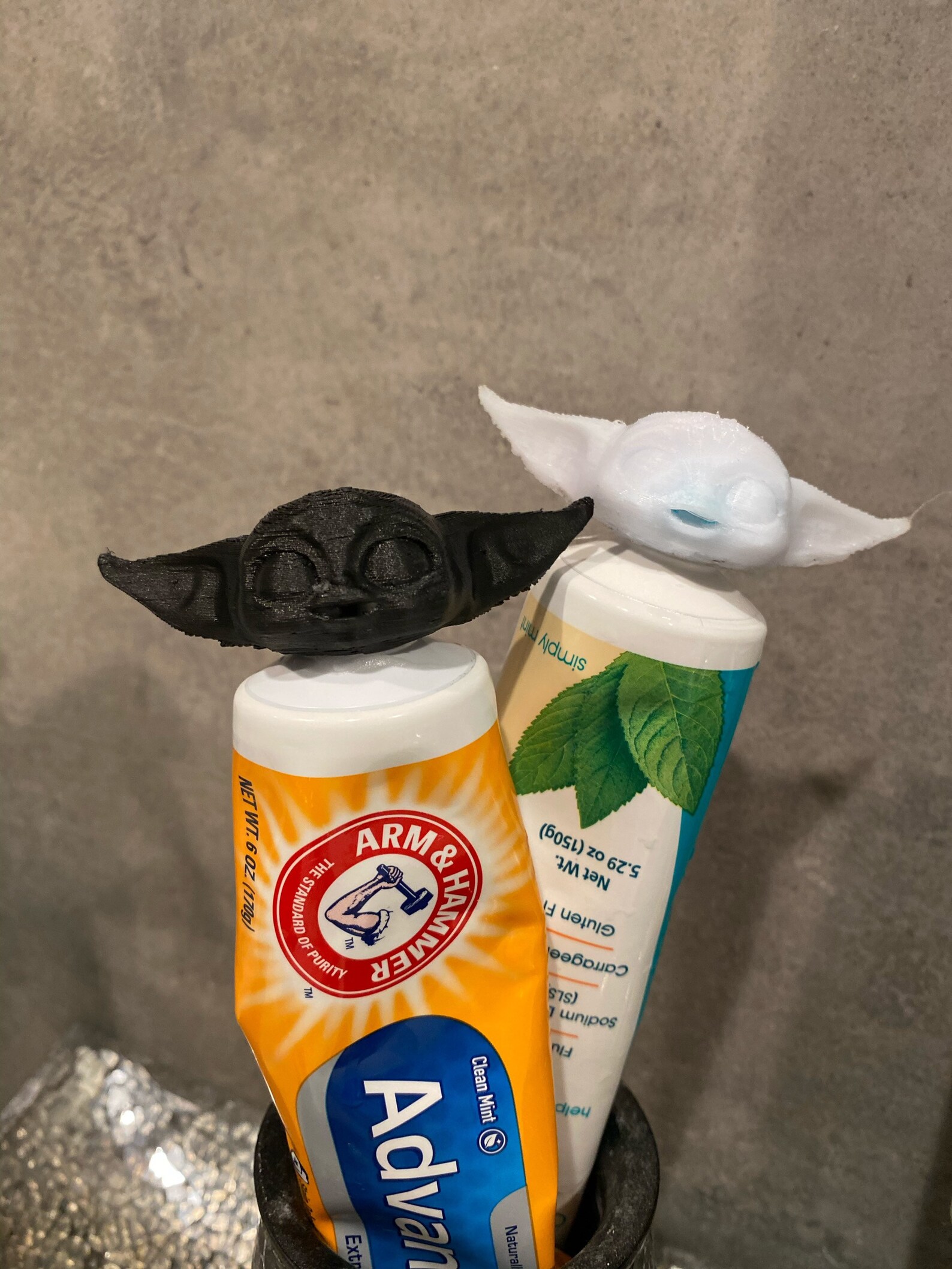 Baby Yoda Toothpaste Topper Vomit 3D Printed Star Wars Made in Etsy