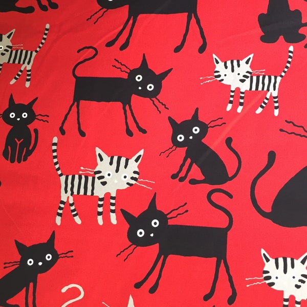 Cat Fabric Etsy