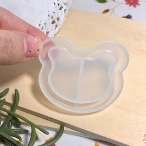 Bear-Shaped Silicone Resin Shaker Mold
