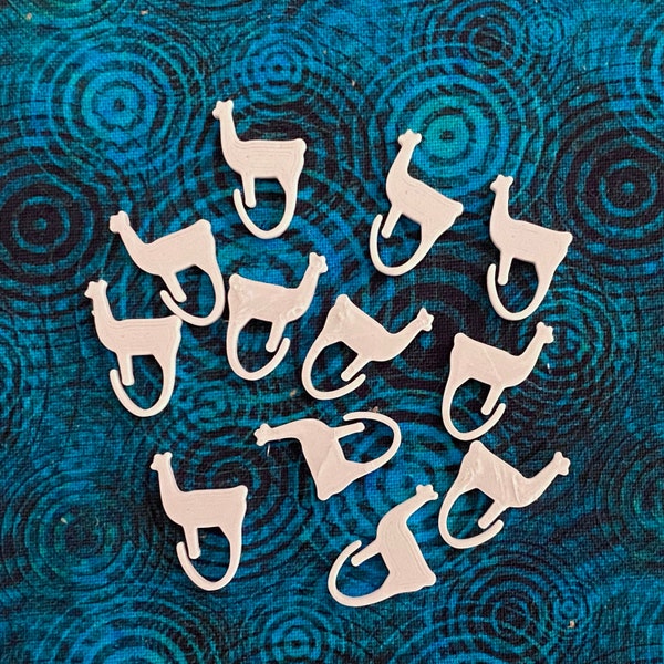 Animal shaped stitch markers