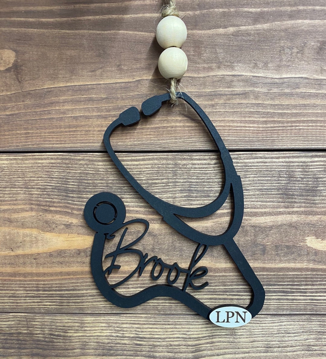 Car Charm / Nurse / Medical Field / Personalized / LPN / RN / Charm