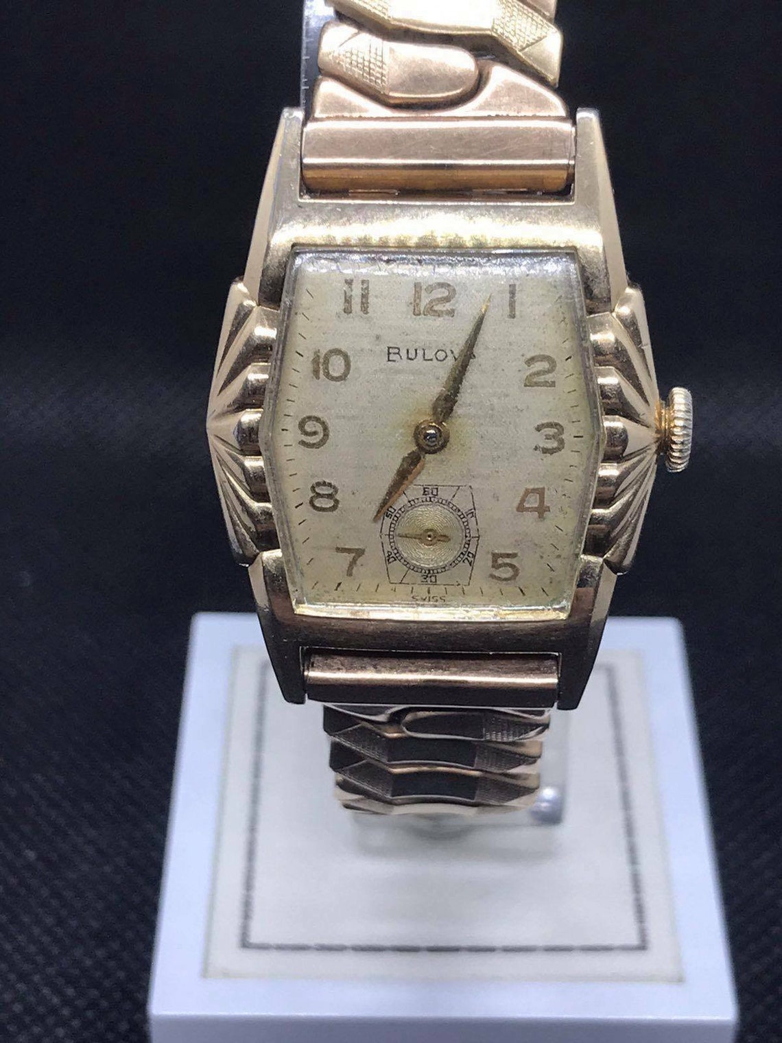 vintage bulova swiss watch