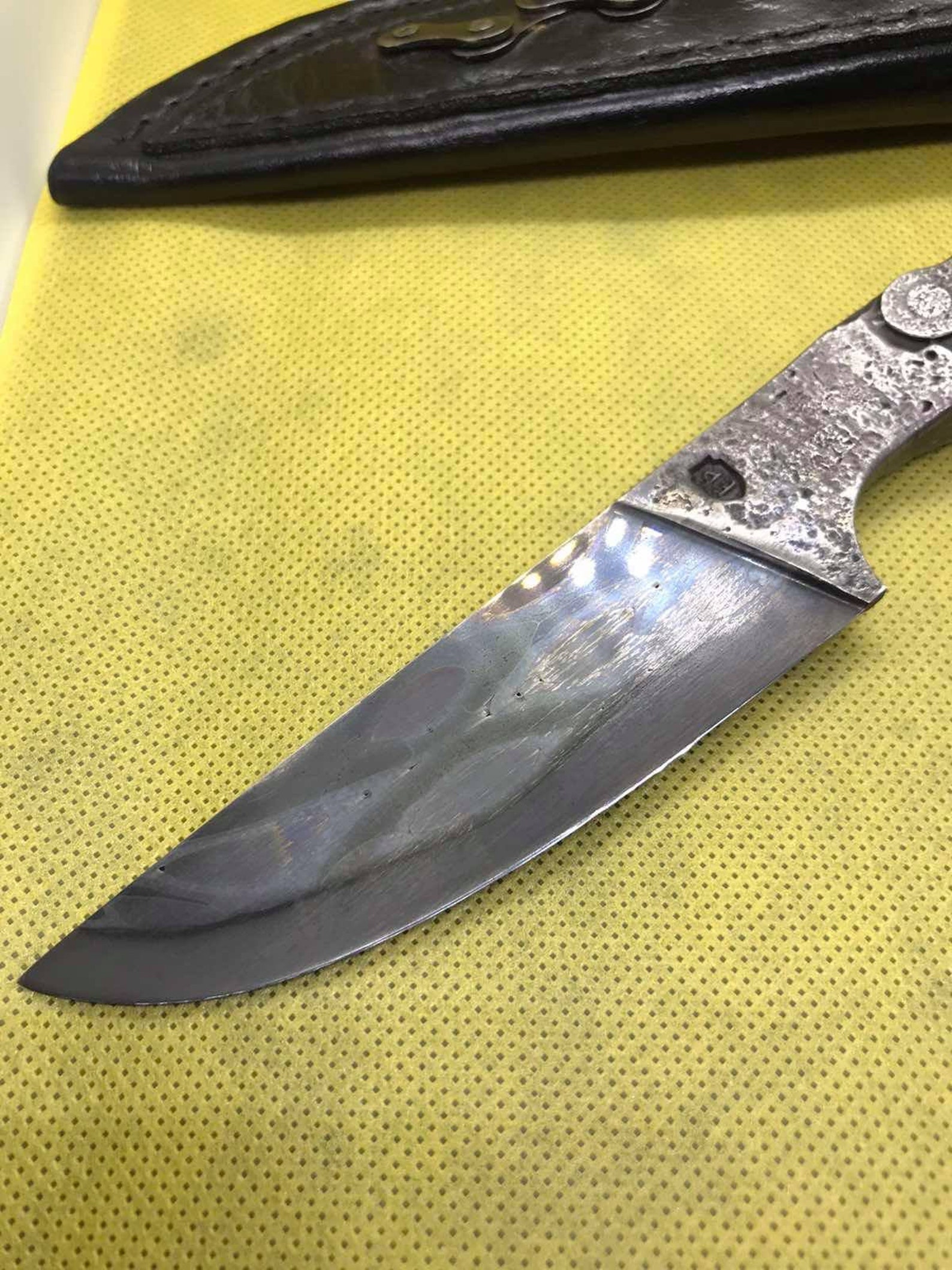 Vintage Damascus Shurap Knife Motorcycle Chain Incredible Etsy