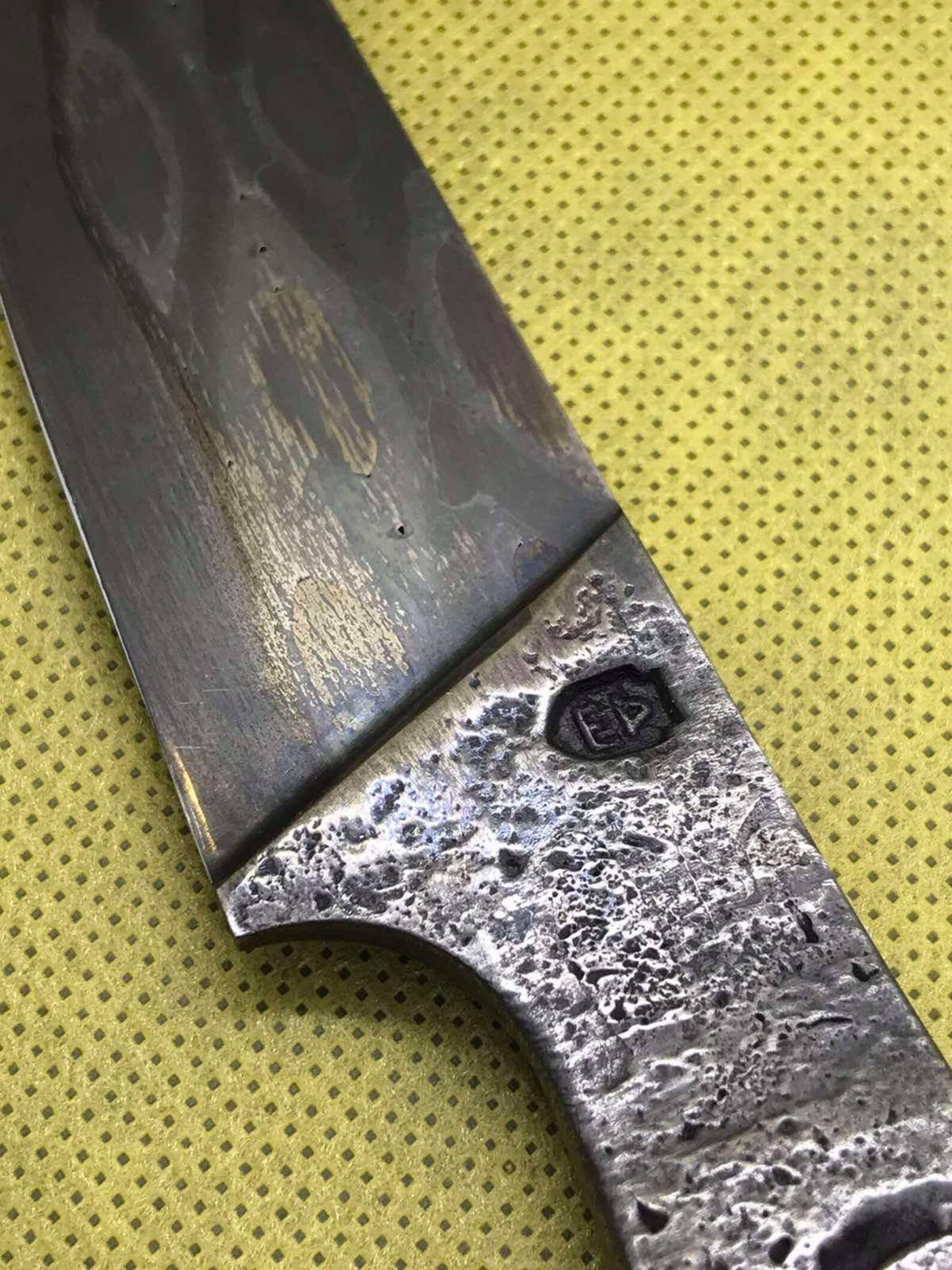 Vintage Damascus Shurap Knife Motorcycle Chain Incredible Etsy