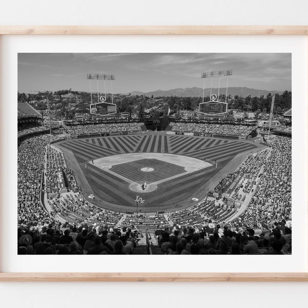 Dodger Stadium Photo Print: Los Angeles Baseball Fine Art