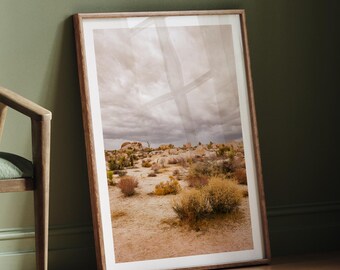 Joshua Tree National Photo Print, Fine Art Photography, Desert, California, Framed Option