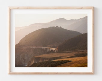 Big Sur Sunset Photo: California Coast Wall Art