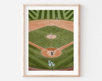 Dodger Stadium Photo Print: Los Angeles Baseball Fine Art Photography