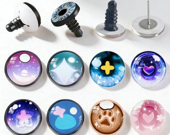 10PCS Safety Eyes with Washers for doll Amigurumi and Stuffed Animals Supplies for Crocheting Soft Plushie Toys A303