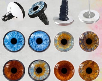 20pcs(10 Pairs) Cartoon Safety Eyes, Plastic Comic Eyes，safety