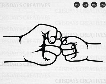 Download Fist Bump Svg Etsy