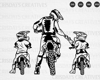 Download Motocross Dad Svg Etsy
