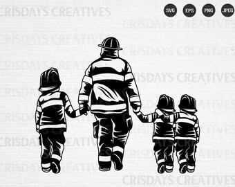 Free Free 53 Husband Father Firefighter Svg SVG PNG EPS DXF File