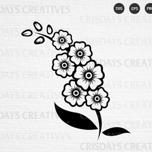 Orchids Flowers Svg| Orchids Svg| Flower Svg| Floral Svg| Nature Svg | Png, Vector, Clipart, Cut files