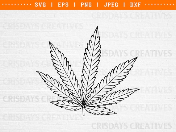Weed Leaf Svg| Pot Leaf svg| Marijuana Leaf Svg| Cannabis Leaf Svg| Marijuana Leaf Frame SVG| Roll it Pot leaf SVG